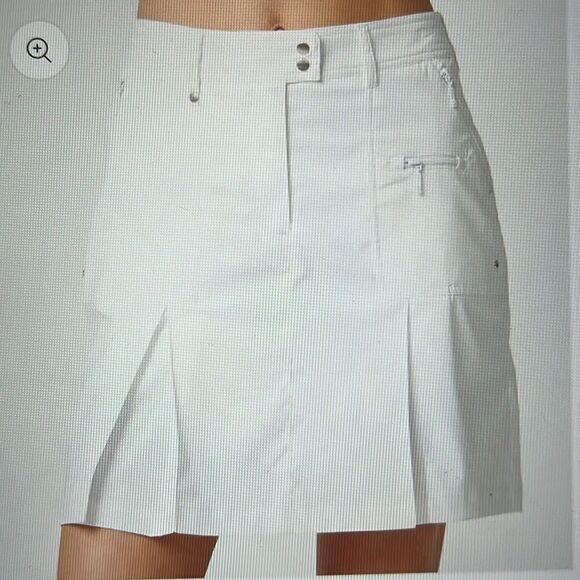 EXCELLENT USED CONDITION SIZE 8 GG BLUE BOCA PLEATED PINK GG BLUE SKORT - Picture 8 of 8